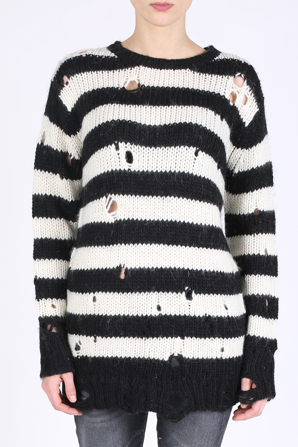 Black Striped sweater R13 Vitkac Canada